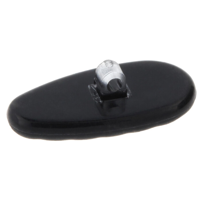 Ofar Nasenpad zum Schrauben in Schwarz - 14,5 mm