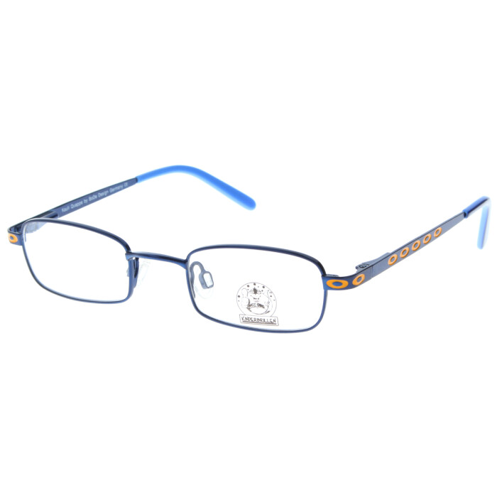 Ausgefallene Kinder - Brillenfassung von BoDe 572 48 in Blau - Orange