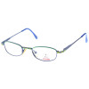 Ausgefallene Kinder - Brillenfassung BoDe 542 45 in Blau - Grün