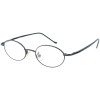 Brillenfassung für Herren SO | 69E - F aus Metall mit Federscharnier in schwarz