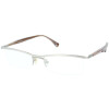 Brillenfassung für Damen KK 42412-1 mit Federscharnier aus Metall in silber
