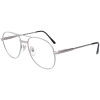 Brillenfassung für Herren OIK 637 B aus Metall in grau im Piloten-Design
