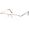 Brillenfassung für Damen EA 304 Col.280 aus Metall in gold - havanna
