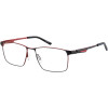CHARMANT Ad Lib - AB3326 BK - Titanium Brillenfassung in Schwarz - Rot