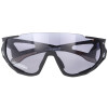 EASSUN Mortirolo Fahrradbrille, photochromatisch, rutschfest und anpassbar, Schwarz/ Grau