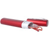 Schlichte, schmale Metall - Lesebrille OR5 mit Federscharnier in Rot + 1,50 dpt