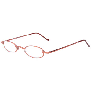 Schlichte, schmale Metall - Lesebrille OR5 mit...