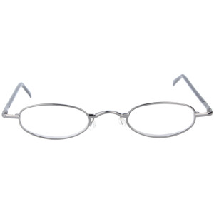 Schlichte, schmale Metall - Lesebrille OR5 mit...