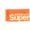 Extravaganter Superdry-Beutel aus weichem Stoff in einem wunderschönen orange