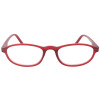 Lesebrille MR57 aus Kunststoff von MONTANA mit Federscharnier in Rot + 1,00 dpt