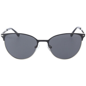 Stylische Montana Eyewear Sonnenbrille SS-914 aus Metall  in Schwarz-Silber