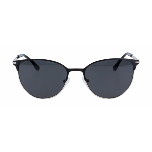 Stylische Montana Eyewear Sonnenbrille SS-914 aus Metall  in Schwarz-Silber