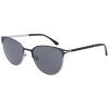 Stylische Montana Eyewear Sonnenbrille SS-914 aus Metall  in Schwarz-Silber