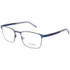 Klassische Morel - LIGHTEC - 30170L BB03 Brillenfassung aus Metall in Blau mit Federscharnier