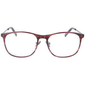 Schlichte Fernbrille MAEVE aus leichtem Acetat mit flexiblem Metall-Nasensteg und individueller Stärke