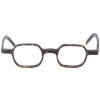 Eckige Fernbrille TODD aus mattem Kunststoff mit flexiblem Metall-Nasensteg und individueller Stärke