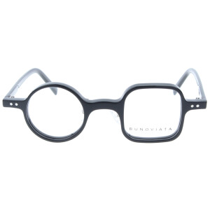 Asymmetrische Kunststoff-Fernbrille REMIGIUS mit flexiblem Metall-Nasensteg und individueller Stärke