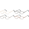Klassische Halbbrille / Lesebrille OLIVER mit Federscharnier in individueller Stärke