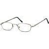 Klassische Halbbrille / Lesebrille OLIVER mit Federscharnier in individueller Stärke