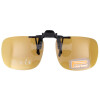 Sonnenschutzvorhänger Solar Cover - Sun PS in Klein mit eintönenden Gläsern in Gelb