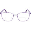 Transparente Bifokalbrille LILO aus Kunststoff & tollen Farbakzenten in individueller Sehstärke