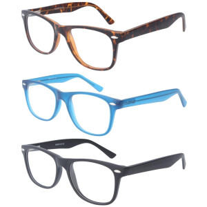 Stylische Fernbrille KAI aus Kunststoff in kräftigen Farben in individueller Sehstärke
