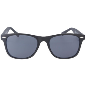 Klassische Kunststoff - Sonnenbrille von Sunoptic in Schwarz inkl. Einstecketui