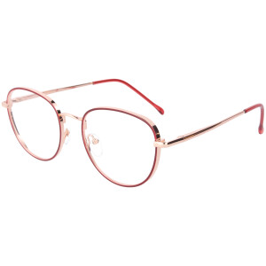 Moderne Fernbrille JOLENE aus Metall in kräftigen Farben in individueller Sehstärke
