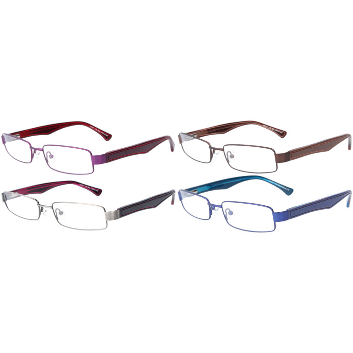 Klassische Metall - Lesebrille CC1480  in trendigen Farbkombinationen und in individueller Sehstärke
