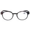 Moderne Kunststoff-Lesebrille SUNSET in Panto-Form mit extra langen Bügeln inkl. Sonnenclip Havanna (ohne Sonnenclip) + 1,50 dpt