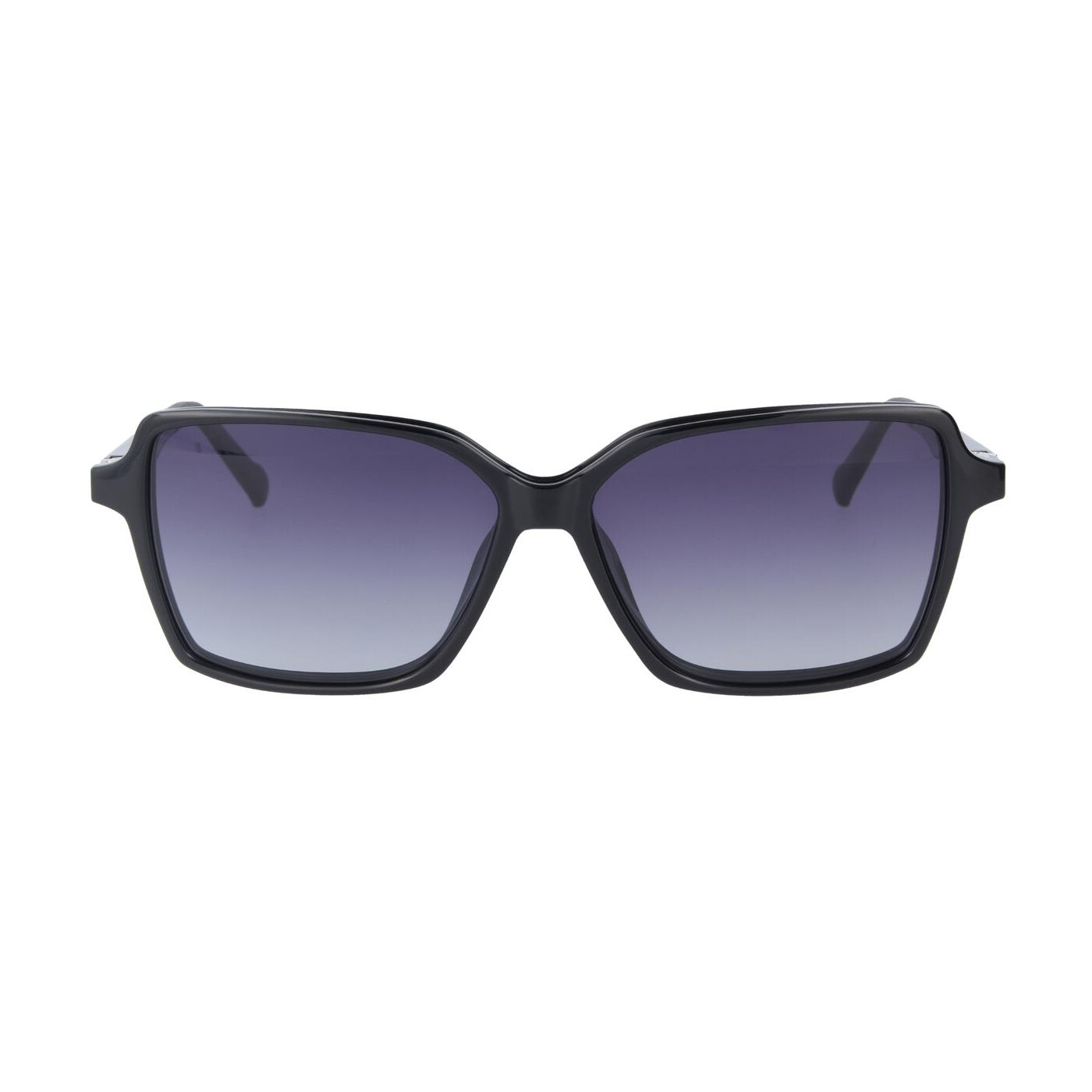 Sportliche Kunststoff - Brillenfassung in Schwarz mit magnetischem So