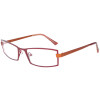 Auffällige Céci Damen - Brillenfassung 5229 C940 aus Metall in Rot / Orange