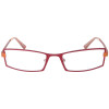 Auffällige Céci Damen - Brillenfassung 5229 C940 aus Metall in Rot / Orange
