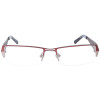 Stylische Lesebrille Guys Only 3139-650 aus Metall mit individueller Stärke in Bordeaux / Silber