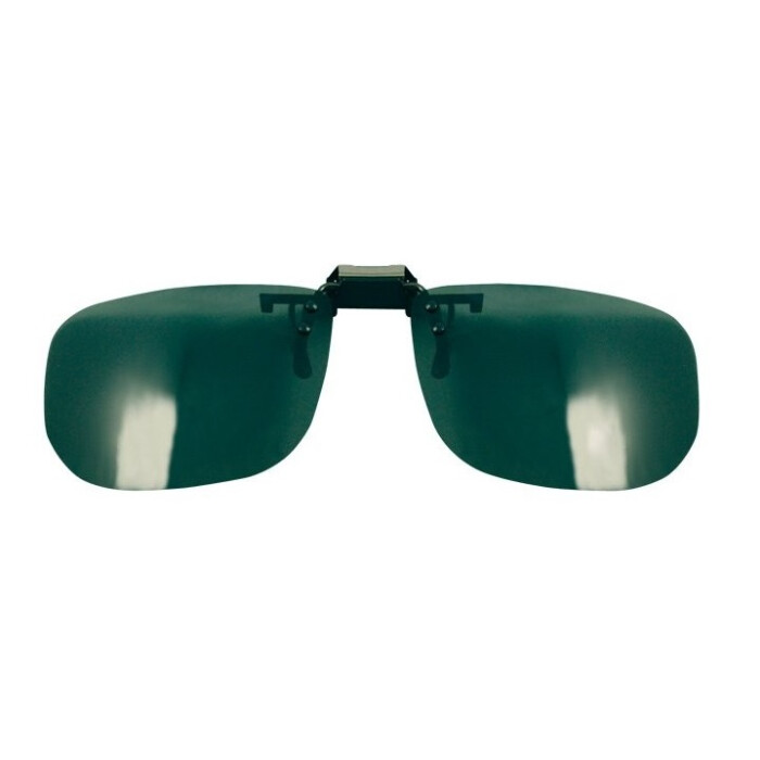 Sonnenschutzvorhänger mittelgroß in grau, braun oder grau-grün - polarisierend Grau-Grün