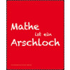 Rannenberg & Friends Brillenputztuch / Microfasertuch "Mathe ist ein Arschloch"
