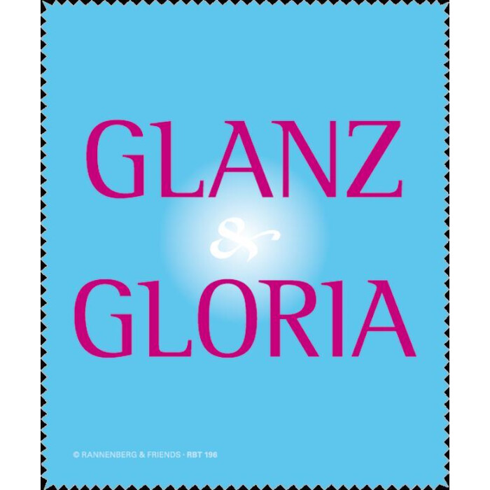 Rannenberg & Friends Brillenputztuch "Glanz & Gloria"