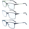Moderne Officebrille / Arbeitsplatzbrille LUNA aus robustem Edelstahl in Sehstärke