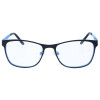 Klassische Metall - Officebrille / Arbeitsplatzbrille JUN aus Edelstahl mit Sehstärke
