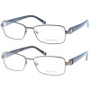Klassische Metall - Officebrille / Arbeitsplatzbrille BB1085 in dezenten Farben und mit Sehstärke