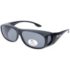 Polarisierende Montana Sonnenbrille / Überbrille inklusive Etui FO2G in Schwarz - Grau