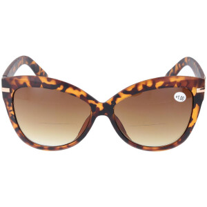 Stylische Bifokal-Sonnenbrille BRUNHILDE mit großem Leseteil in 3 schicken Farben