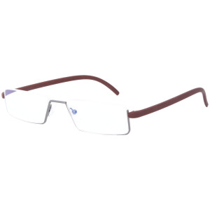 Schmale Lesebrille "Franz" mit einfacher...