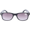 Zweistärkenbrille / Bifokalbrille / Sonnenbrille "WILLEM" mit großem Leseteil und schickem Design Schwarz +2,00 dpt