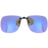 Praktischer Clip on Sonnenschutz Vorhänger Montana Eyewear C3A - polarisierend in Blau