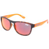 Verspiegelte Superdry Kunststoff-Sonnenbrille ROCKSTAR 102 in Havanna-Orange