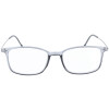 Flache & superleichte Lesebrille / Lesehilfe KRISTOFF in 4 Farben bis +4,00 dpt Grau + 2,00 dpt