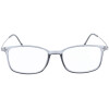 Flache & superleichte Lesebrille / Lesehilfe KRISTOFF in 4 Farben bis +4,00 dpt Grau + 3,00 dpt