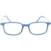Flache & superleichte Lesebrille / Lesehilfe KRISTOFF in 4 Farben bis +4,00 dpt Blau + 3,00 dpt