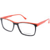Auffällige Kunststoff - Brillenfassung von XavierGarcia GINO C-4 in Stripes - Orange